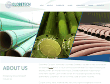 Tablet Screenshot of globetechinternational.com